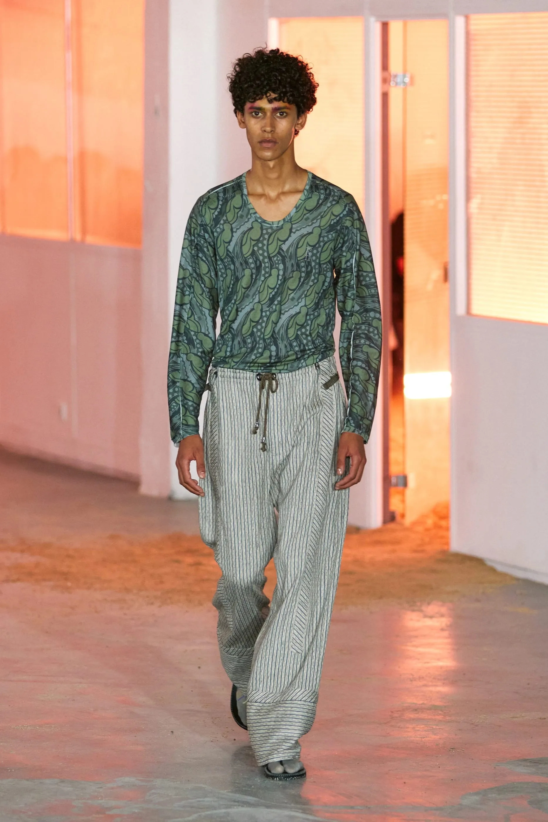 Kiko Kostadinov SS26 Calidity Look 1