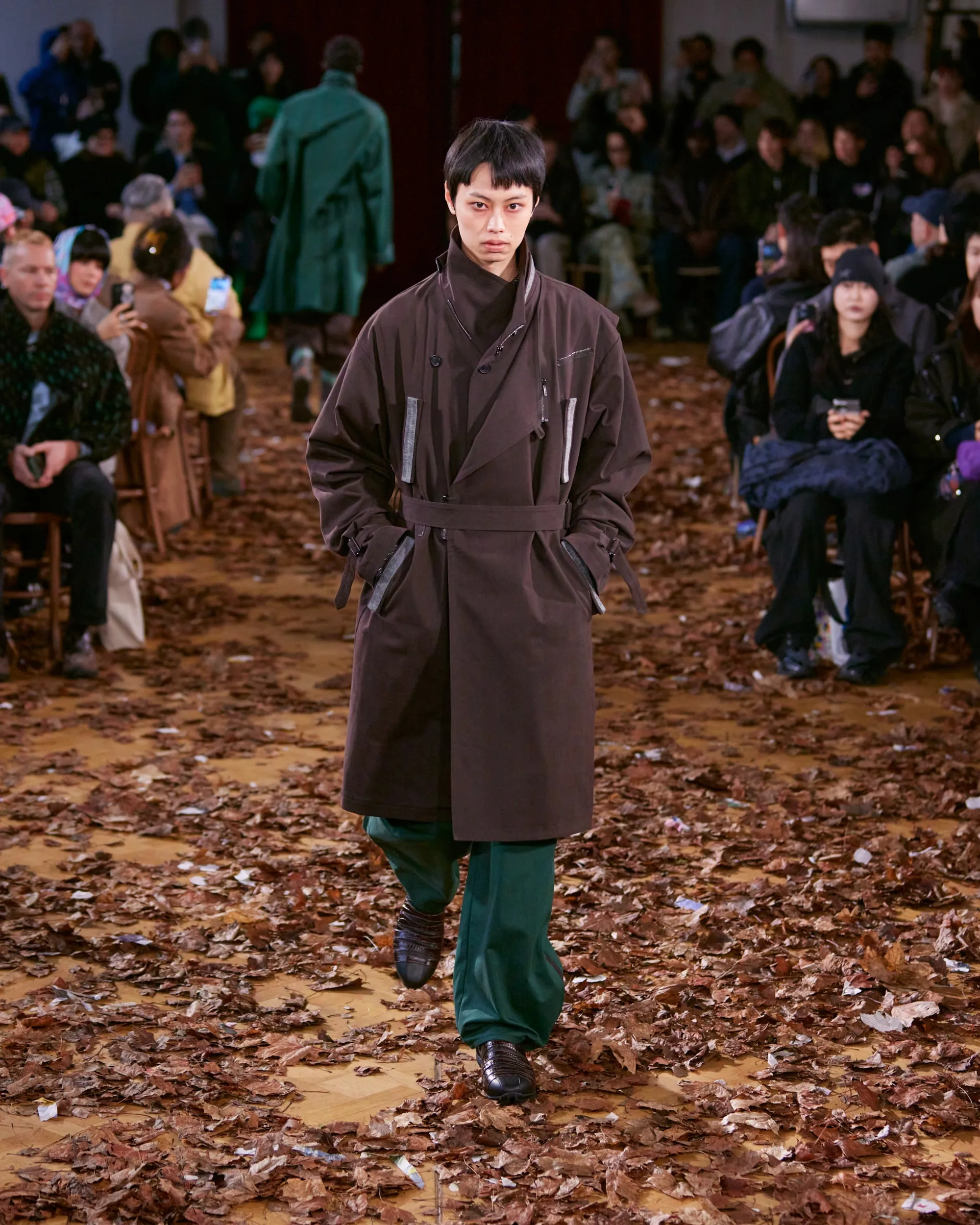Kiko Kostadinov AW25 Empire of Rain Look 1
