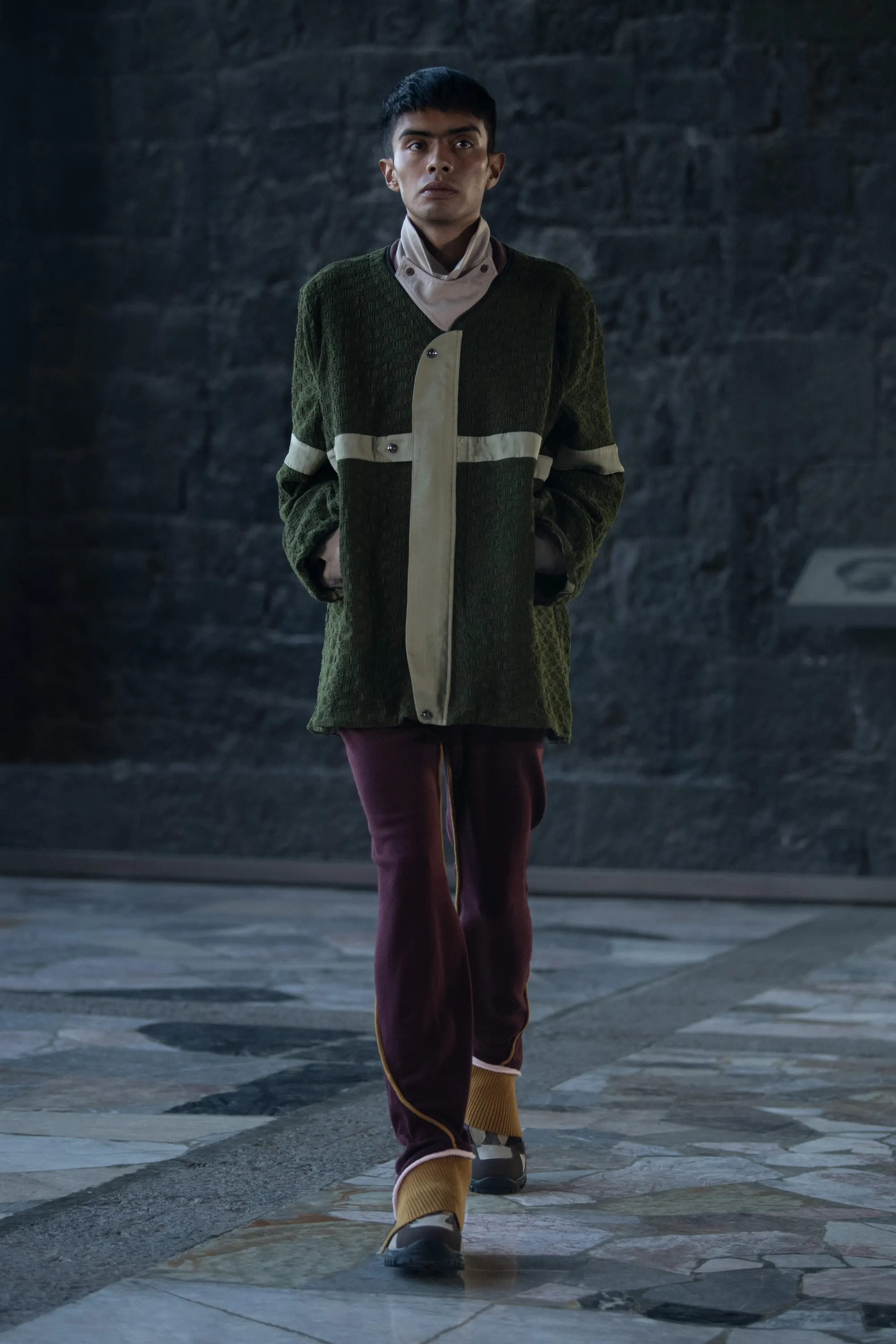 Kiko Kostadinov Xolo AW22 runway look