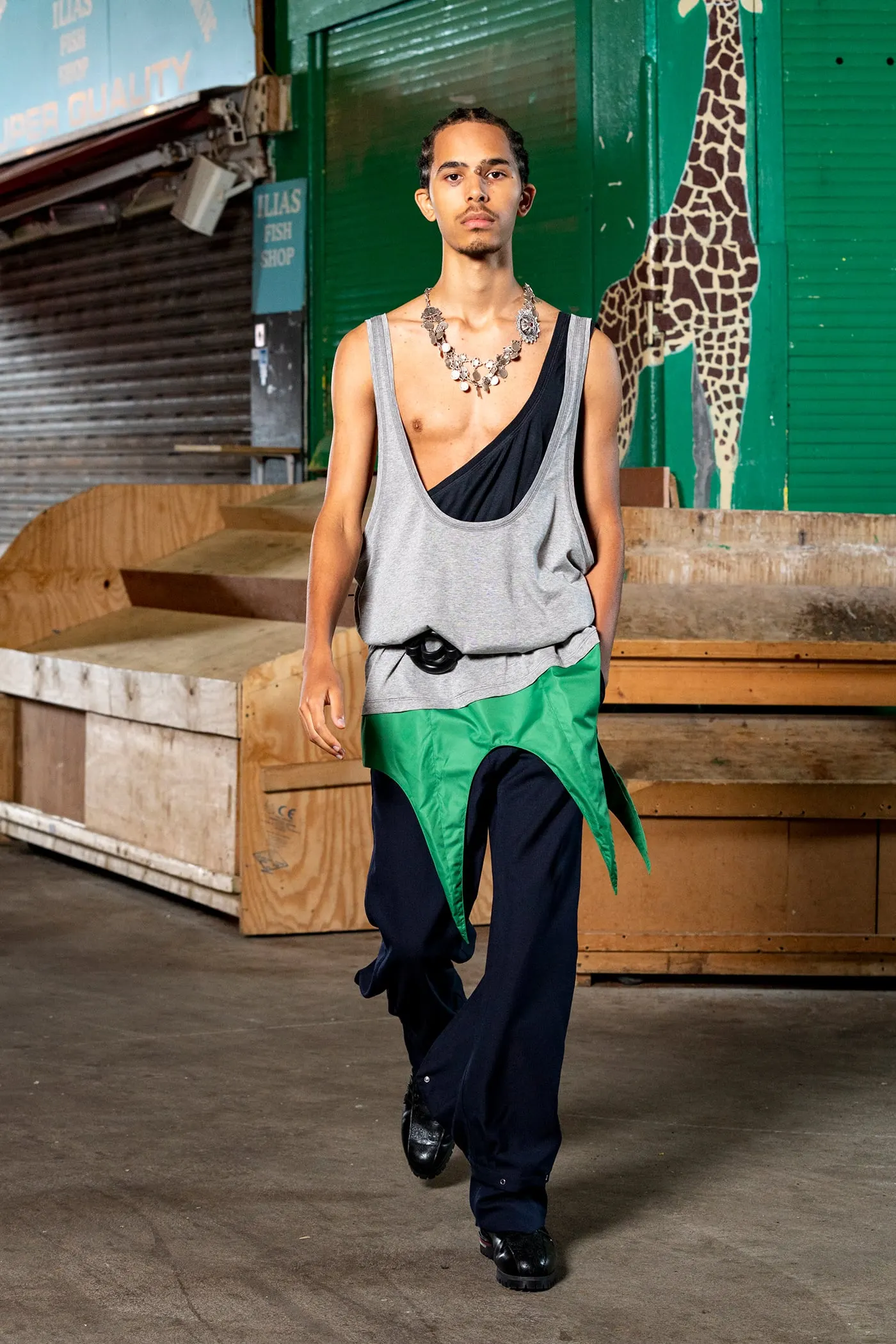 Kiko Kostadinov SS22 Yesternow Look 1